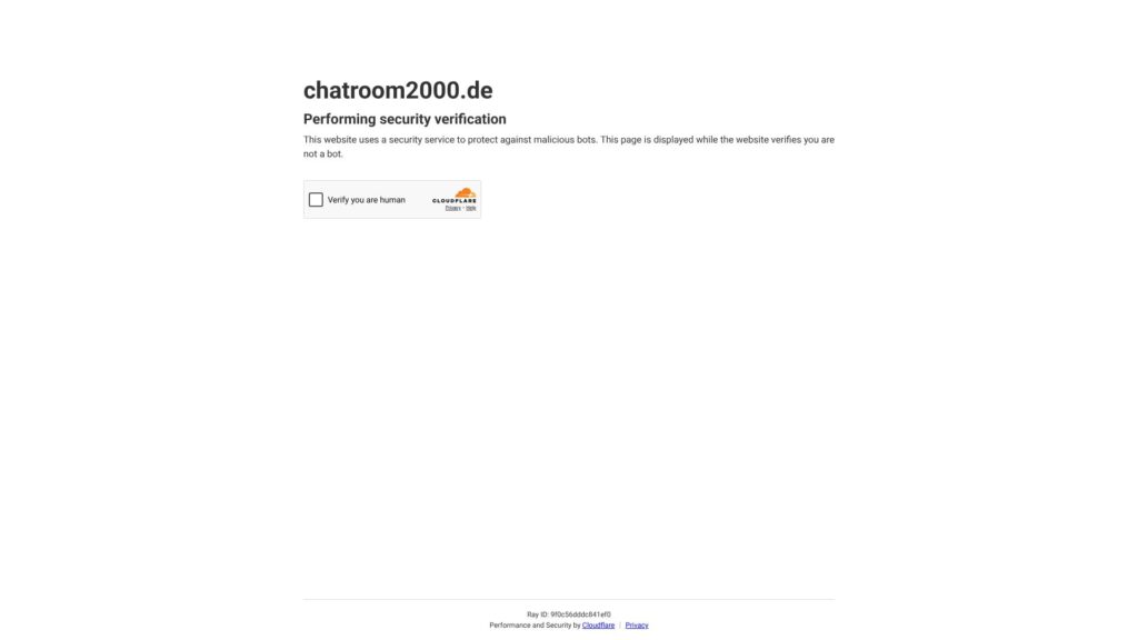 Screenshot of backlink chatroom2000.de