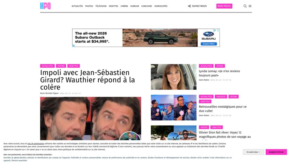 Screenshot of backlink hollywoodpq.com